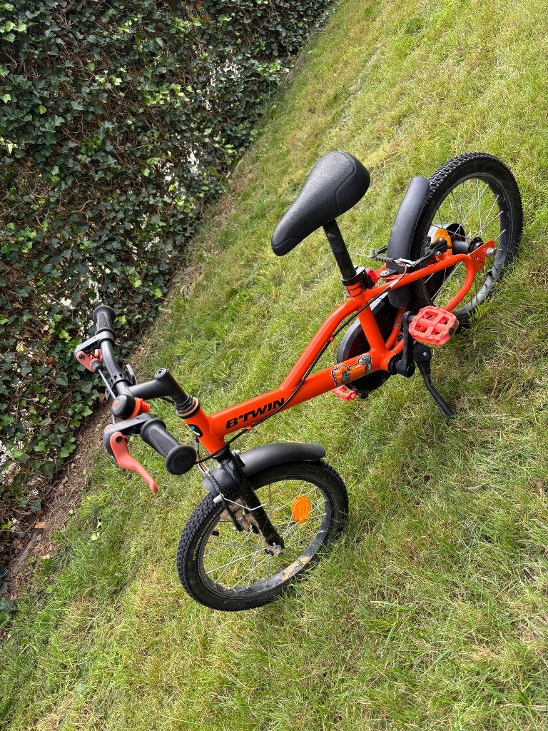 Kinderfiets 16 inch, Ophalen, Gebruikt, 16 tot 20 inch, Btwin Decathlon