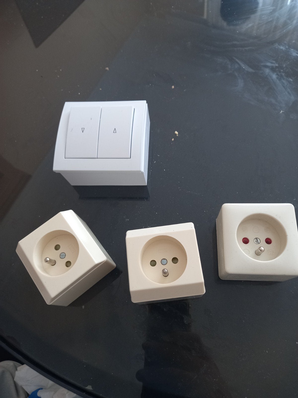4 piece electrique divers, Bricolage & Construction, Électricité & Câbles, Enlèvement