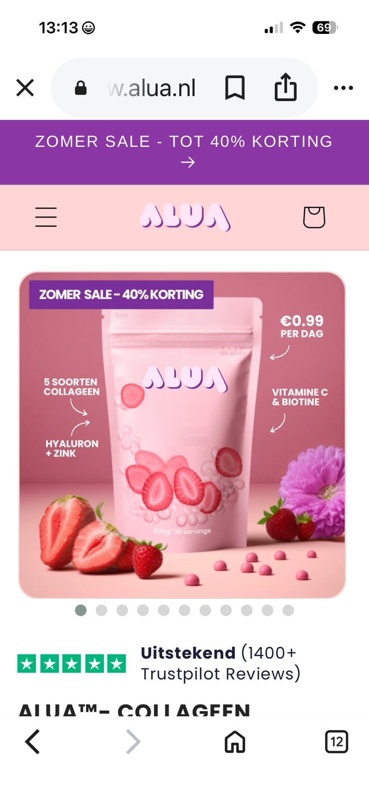Alua, Bijoux, Sacs & Beauté, Beauté | Diététique & Perte de poids, Enlèvement, Neuf