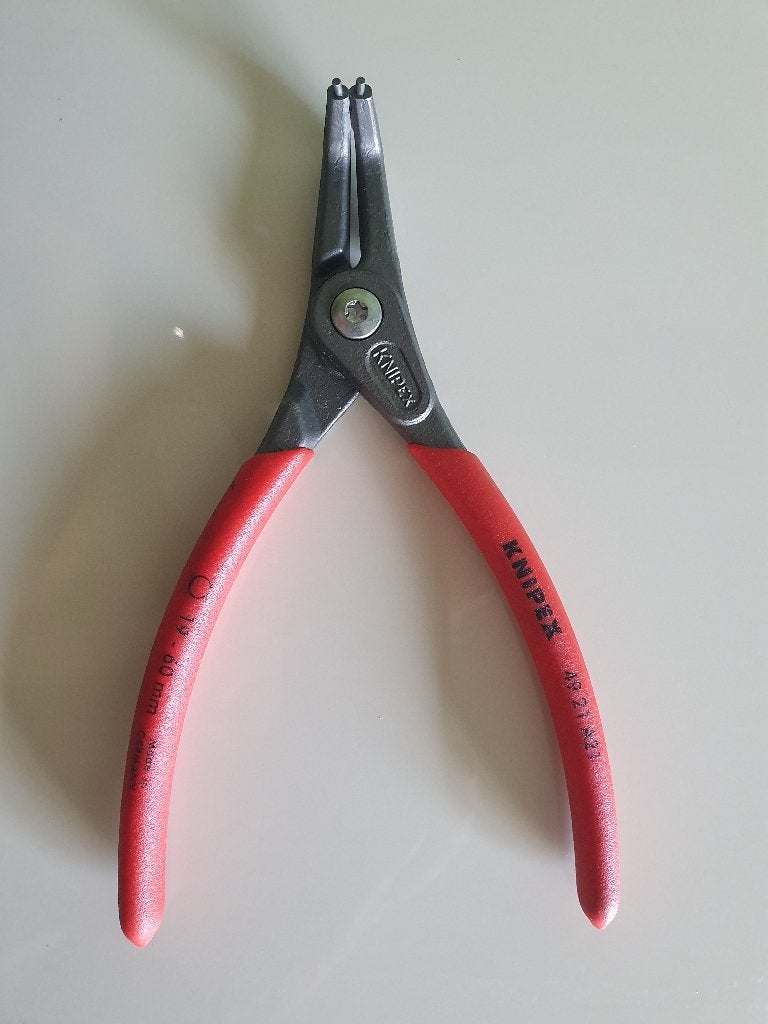 Knipex borgveertang voor buitenringen, Doe-het-zelf en Bouw, Gereedschap | Handgereedschap, Ophalen of Verzenden, Zo goed als nieuw