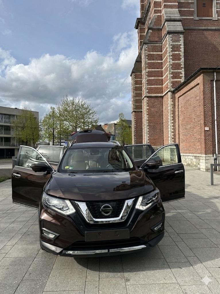 Nissan X-Trail 1.6 DCI Tekna 7 plaatsen, Auto's, Voorwielaandrijving, 4 cilinders, 7 zetels, Leder