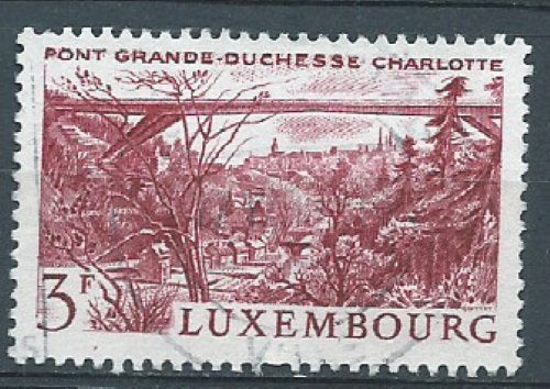 LUXEMBURG, Postzegels en Munten, Ophalen of Verzenden, Luxemburg, Gestempeld