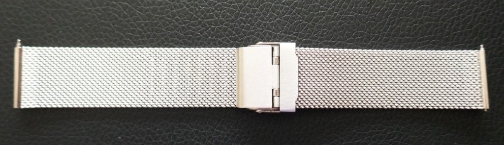 Horlogeband 'Milanese', nieuw, 20mm breed, Ophalen