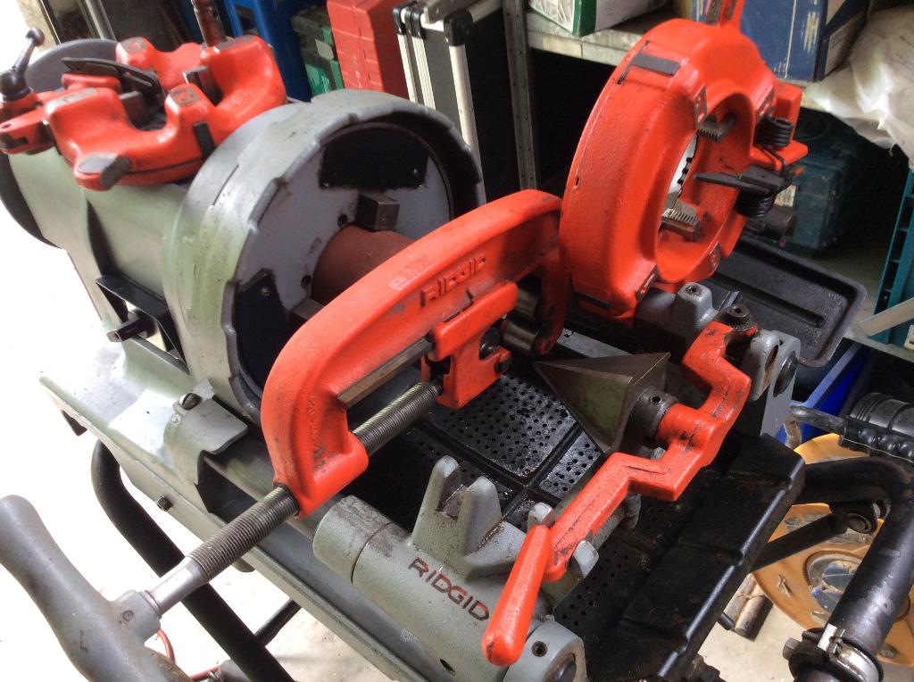 Machine de découpe de fil Ridgid 1233, Enlèvement, Utilisé