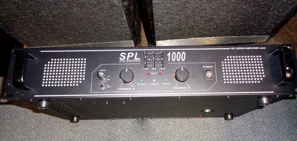 Spl 1000  ( 1000 watt ) eindversterker, Audio, Tv en Foto, Professionele apparaten, Ophalen of Verzenden, Zo goed als nieuw, Audio