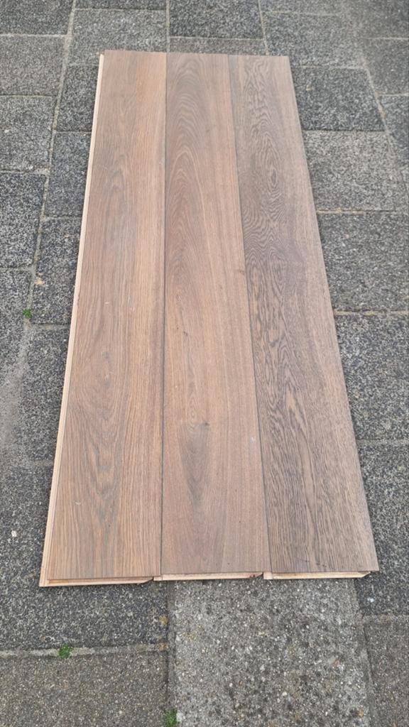 31,2m² Eiken Multiplank Vloer Met Kliksysteem, Doe-het-zelf en Bouw, Ophalen
