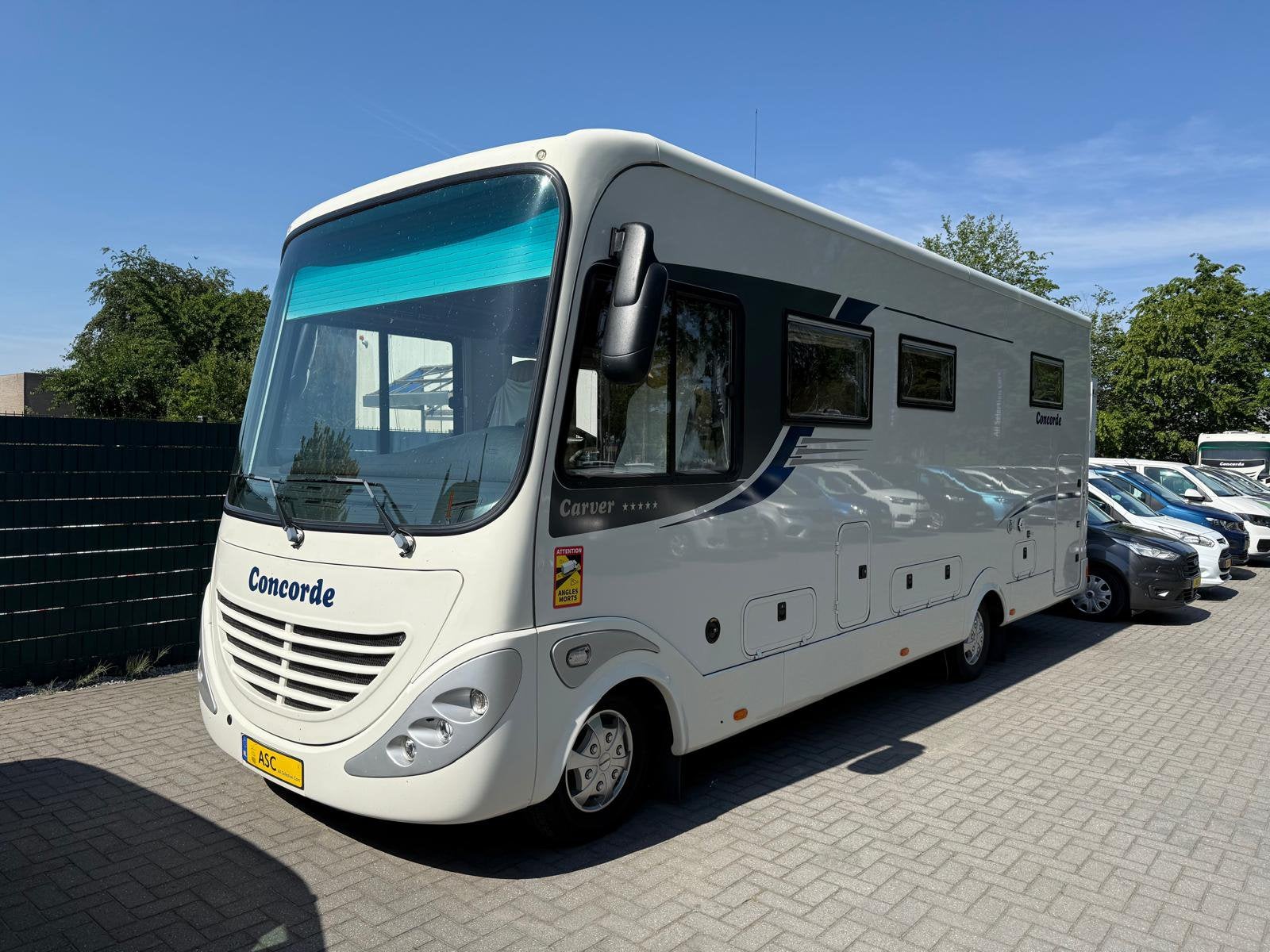 Concorde Carver 821 - Queensbed - Alle opties  - 1 eigenaar, Caravans en Kamperen, Mobilhomes, Concorde, Ringverwarming, Diesel