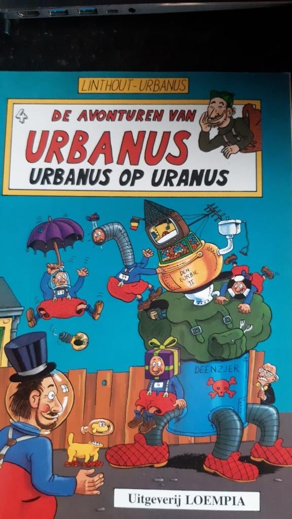 Urbanus 4 - Urbanus op Uranus, Boeken, Eén stripboek, Ophalen, Zo goed als nieuw