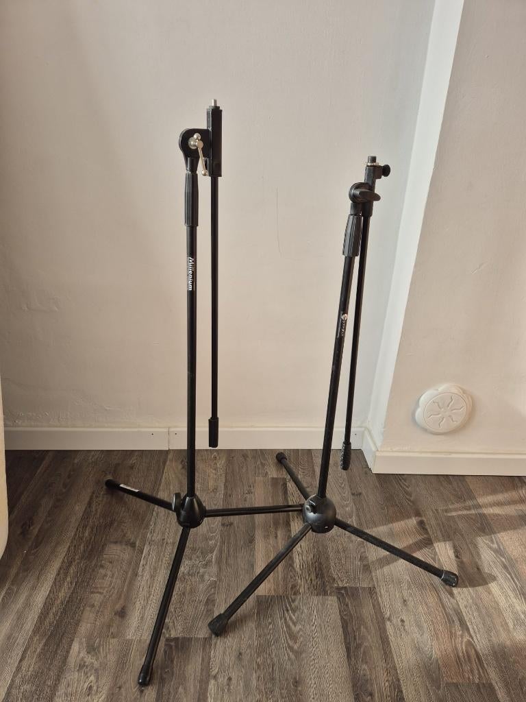 Microfoon stands, Musique & Instruments, Pieds, Enlèvement, Comme neuf, Pied pour instrument, Micro