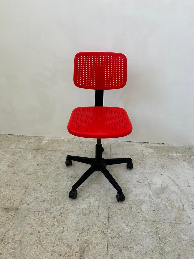 Chaise de bureau, Enlèvement, Comme neuf, Rouge, Chaise de bureau