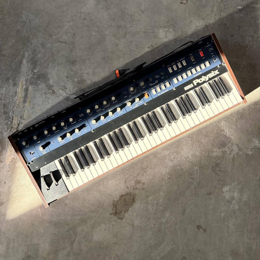 Korg Polysix, Muziek en Instrumenten, Synthesizers, Ophalen, Zo goed als nieuw, 61 toetsen, Korg
