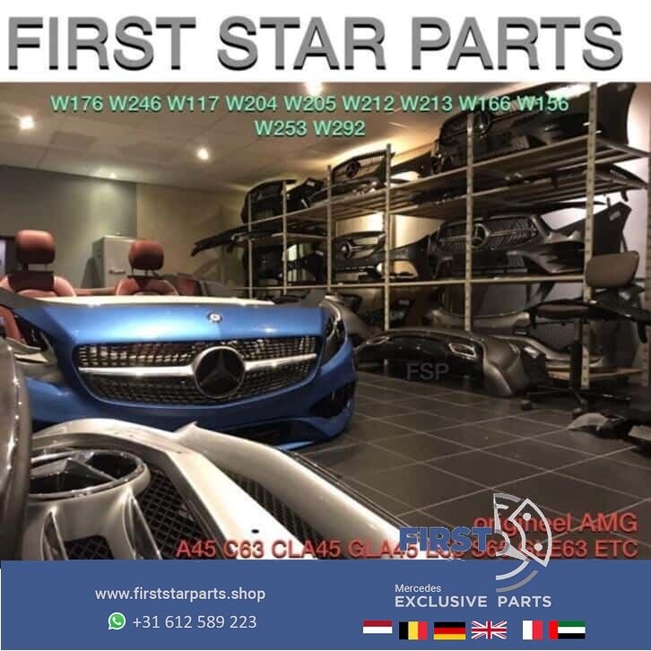 W205 C63 AMG S Carbon kofferbak spoiler XL 63 C Klasse 2018, Haillon arrière, Utilisé, -, -