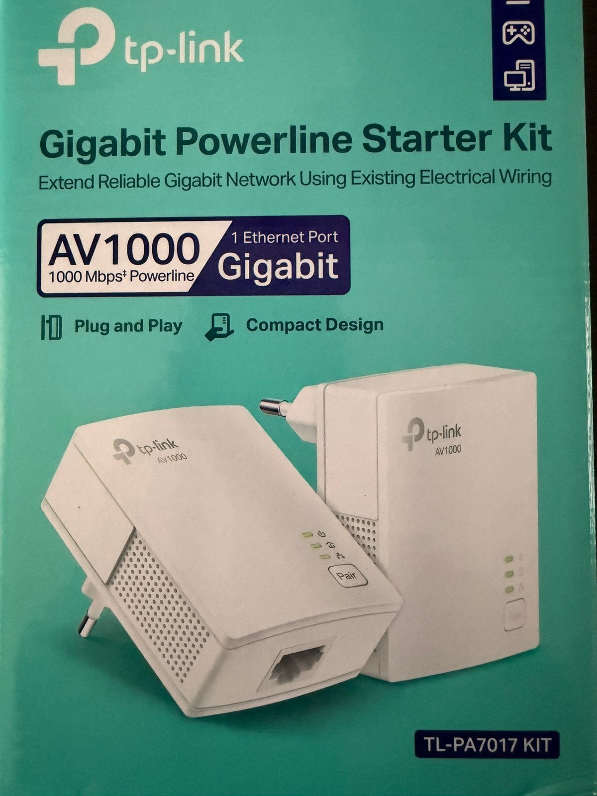 Tp link powerline adapter, Enlèvement ou Envoi, Comme neuf