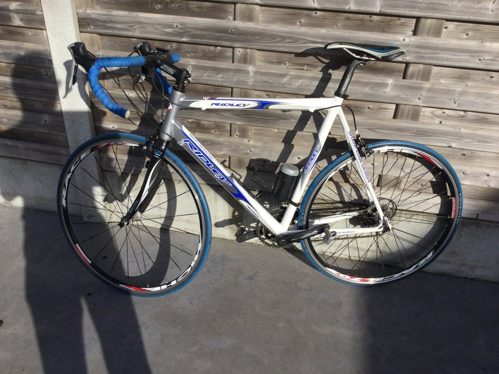 Koersfiets Ridley, Enlèvement, Utilisé