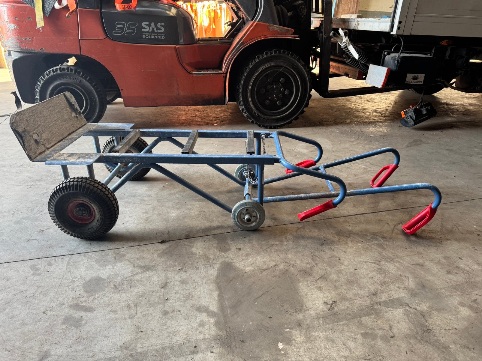Fetra Trappensteekwagen / Steekkar - In goede staat, Watersport en Boten, Ophalen, Zo goed als nieuw
