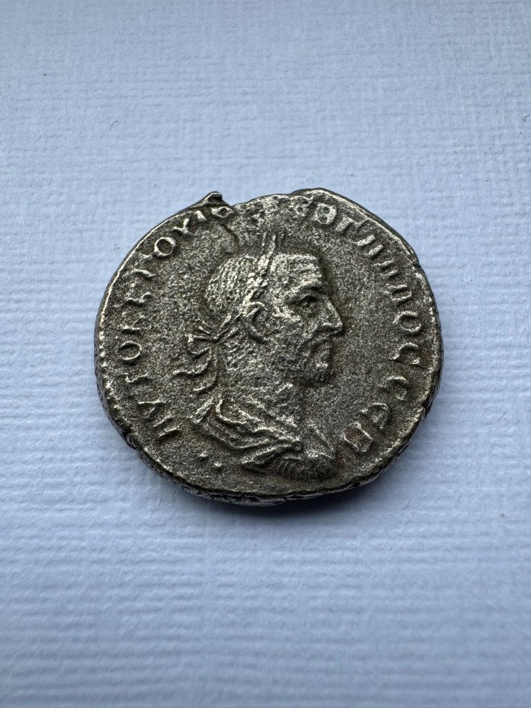 Trebonianus Gallus - Tétradrachme (251-253 après JC), Timbres & Monnaies, Enlèvement ou Envoi, Autres pays, Monnaie en vrac, Argent