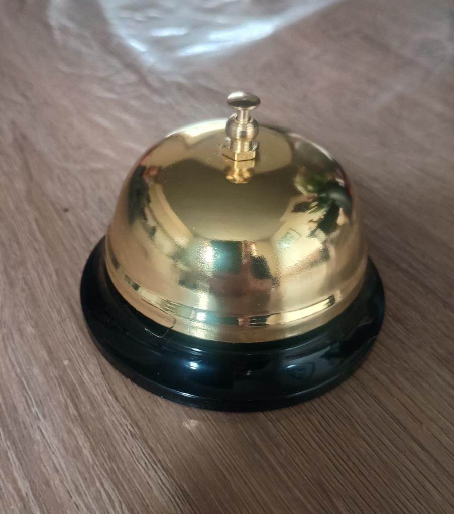 Hotel receptie bel, Ophalen of Verzenden