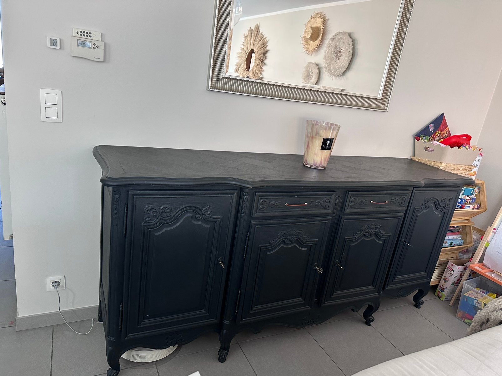 Buffet, Ophalen, Gebruikt, Met lade(s), 200 cm of meer