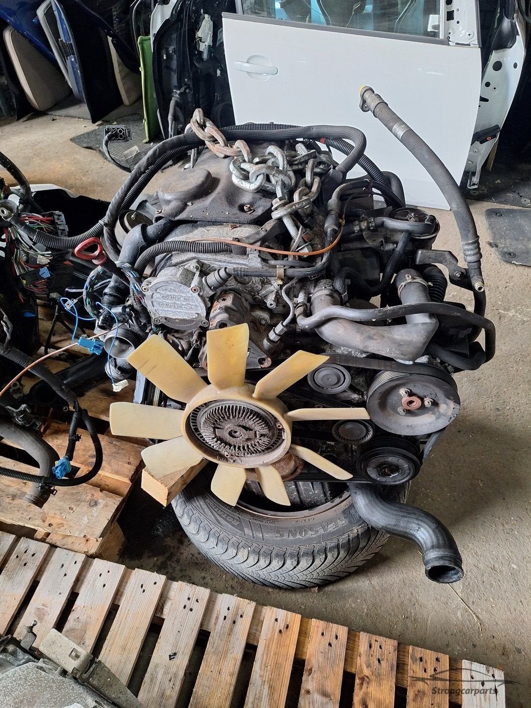 646982 Motor 115CDI 150pk Mercedes Vito Viano compleet, Auto-onderdelen, Ophalen, Gebruikt, -, -