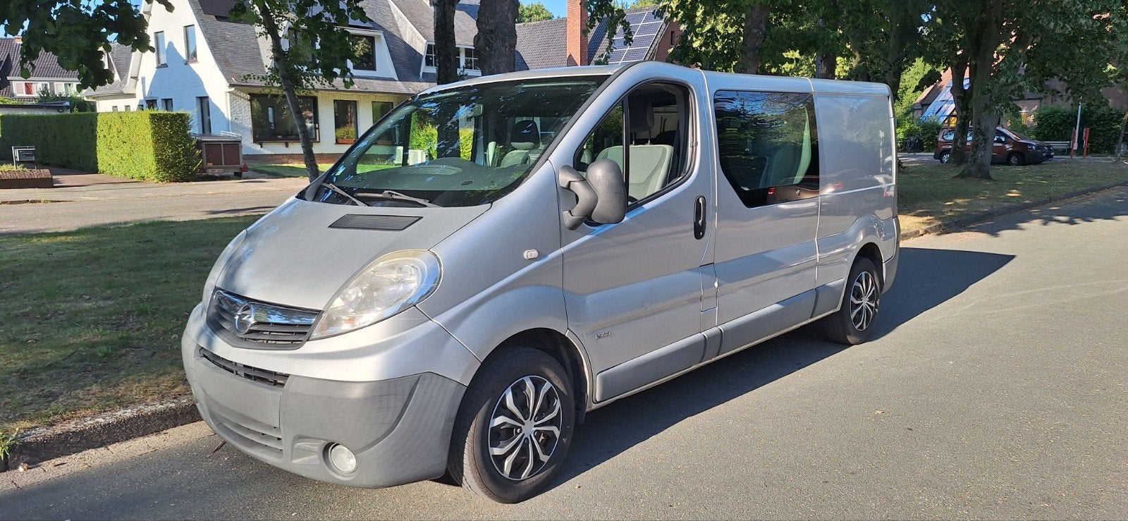 Opel vivaro 2013 double cab. euro5 airco / cruisc., Autos, Camionnettes & Utilitaires, Particulier, Air conditionné, Cruise Control