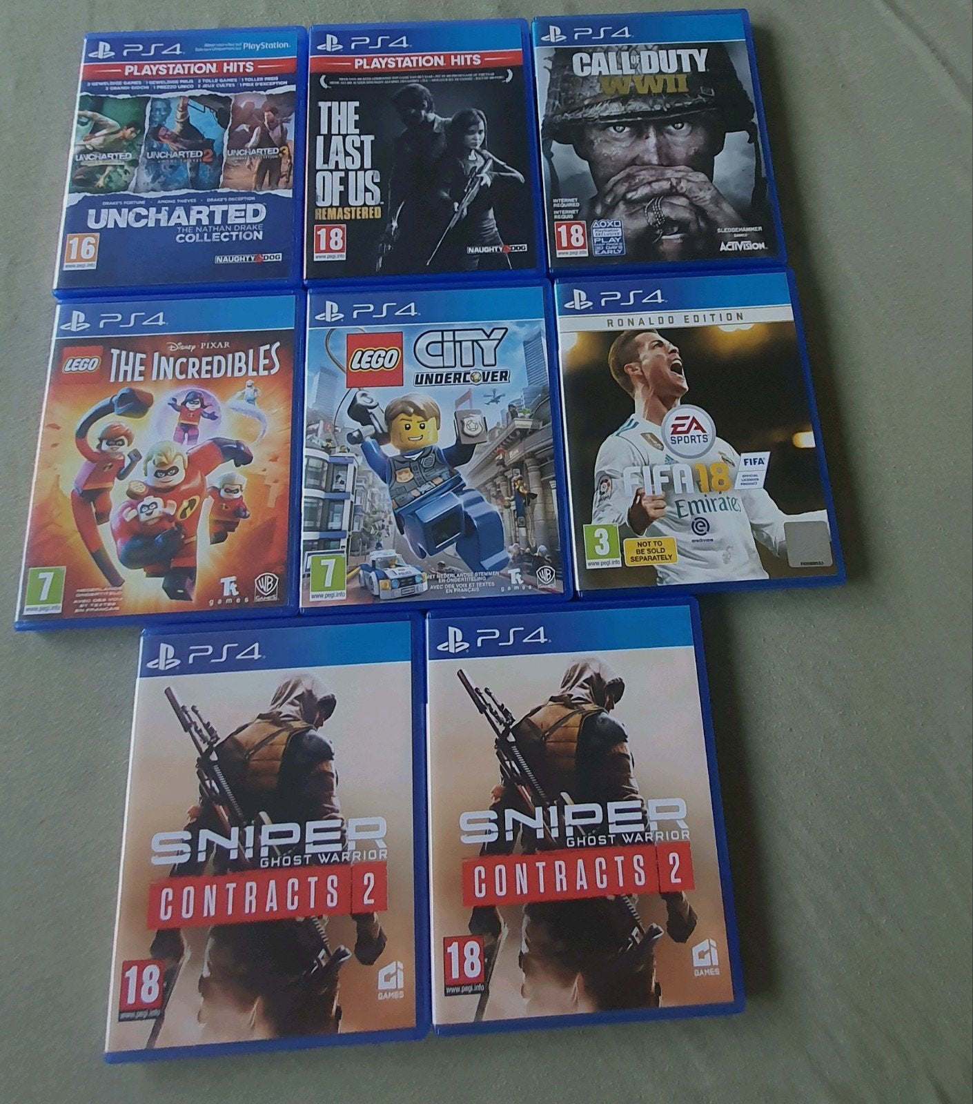 playstation 4 games compleet & disc zijn krasvrij, Ophalen