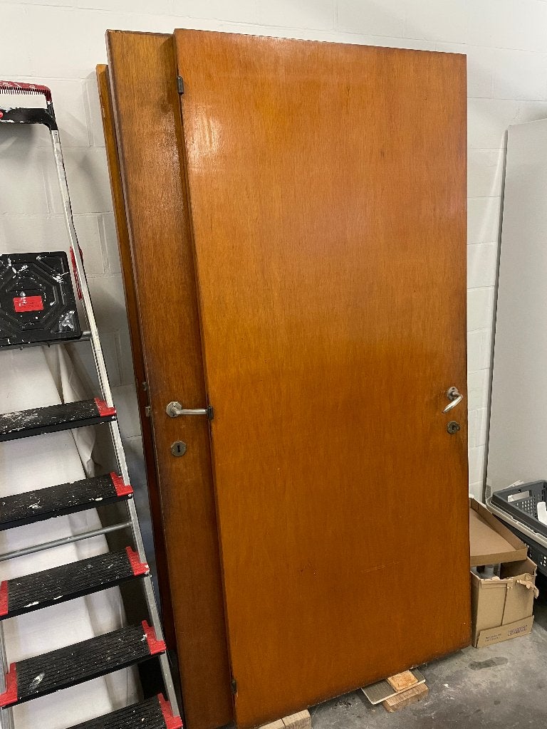 Binnendeuren woning jaren '30 modernisme art deco, Porte intérieure, Enlèvement, Bois, 200 à 215 cm