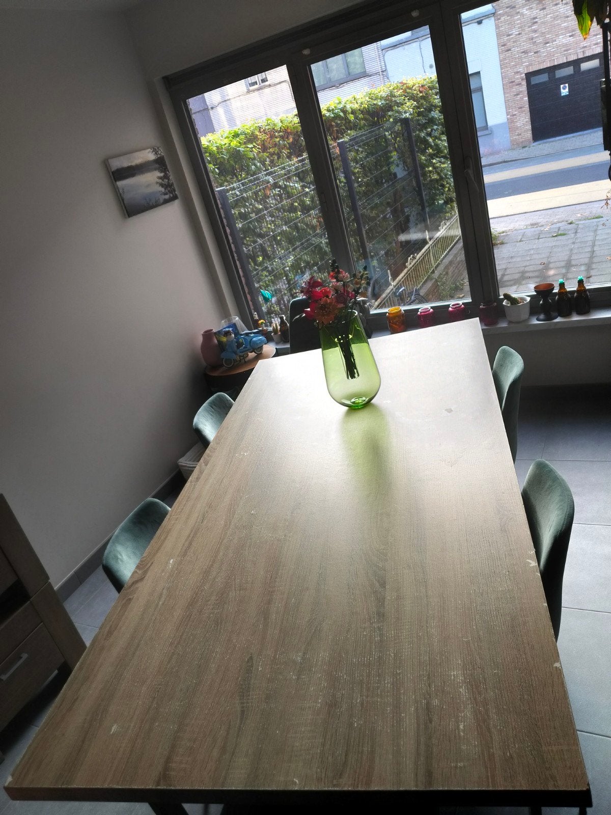 Tafel te koop, Huis en Inrichting, Ophalen, Gebruikt, Vijf personen of meer, Rechthoekig