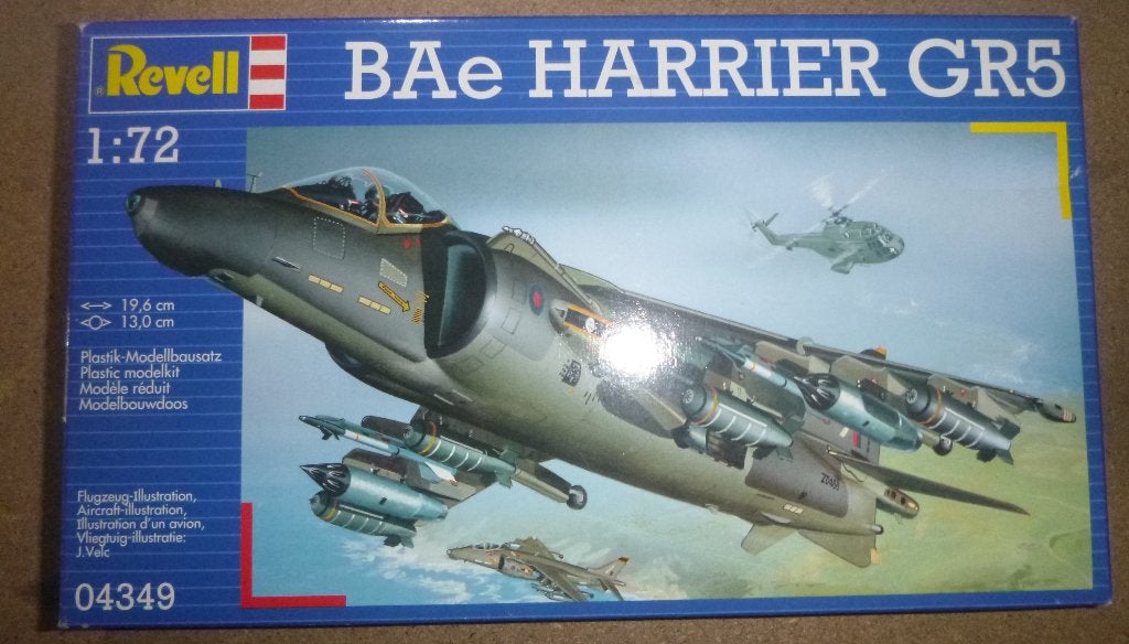 NOUVEAU dans son emballage Revell Harrier, Hobby & Loisirs créatifs, Neuf, Plus grand que 1:72, Revell, Avion
