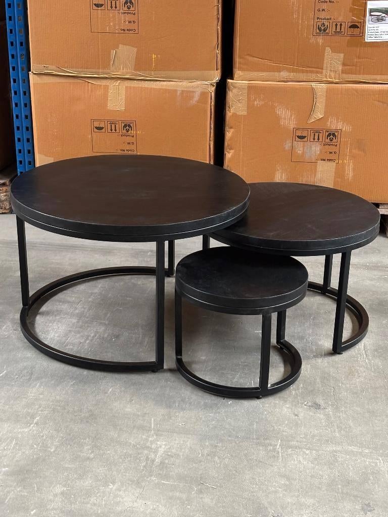 SALE! Ronde Eettafel MALIBU | Wit Marmer & Hout | 120 cm, Huis en Inrichting, Tafels | Eettafels, Ophalen of Verzenden