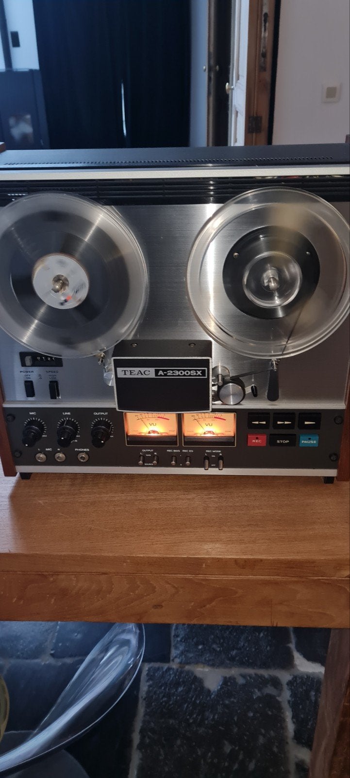 TEAC A-2300SX bandrecorder + originele afstandsbediening, Ophalen of Verzenden, Bandrecorder