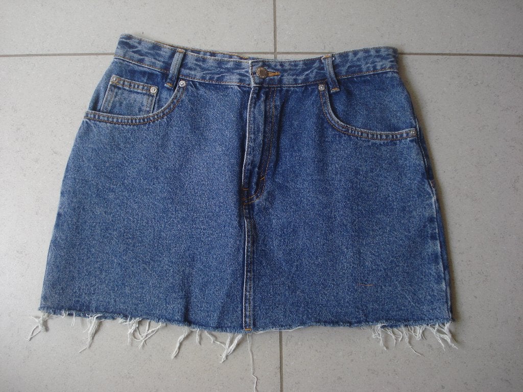Pull & Bear jeansrokje, meisjes/dames. mt M, Taille 38/40 (M), Enlèvement ou Envoi, Au-dessus du genou, Comme neuf
