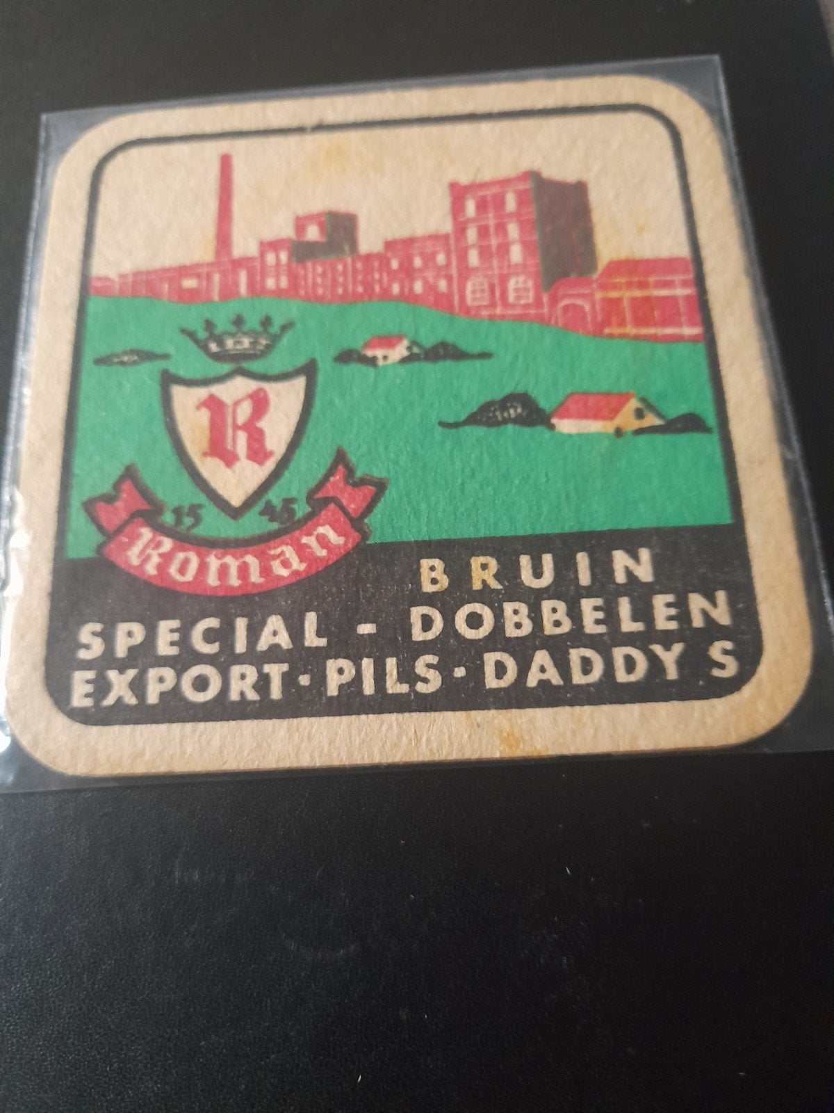 bierviltje brouwerij roman, Verzamelen, Ophalen of Verzenden
