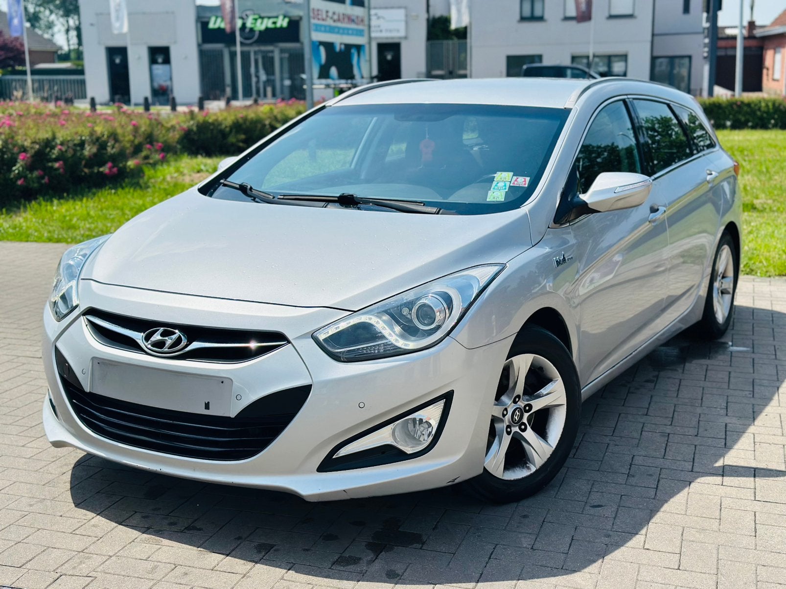 HYUNDAI  I40  1.7, Auto's, Euro 5, Stof, Zwart, Bedrijf