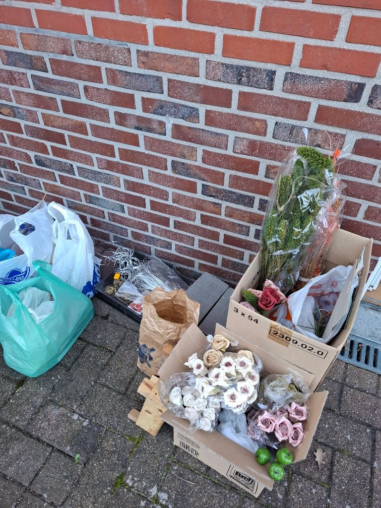 Bloemschik materiaal, Hobby en Vrije tijd, Feestartikelen, Ophalen, Versiering