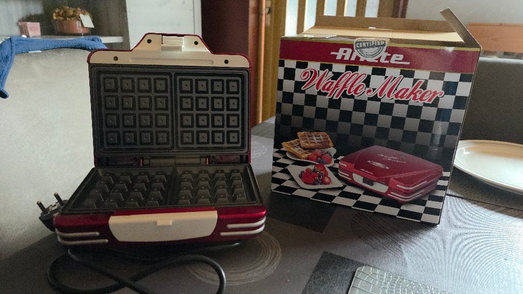 wafel maker, Elektronische apparatuur, Wafelijzers, Ophalen, Nieuw
