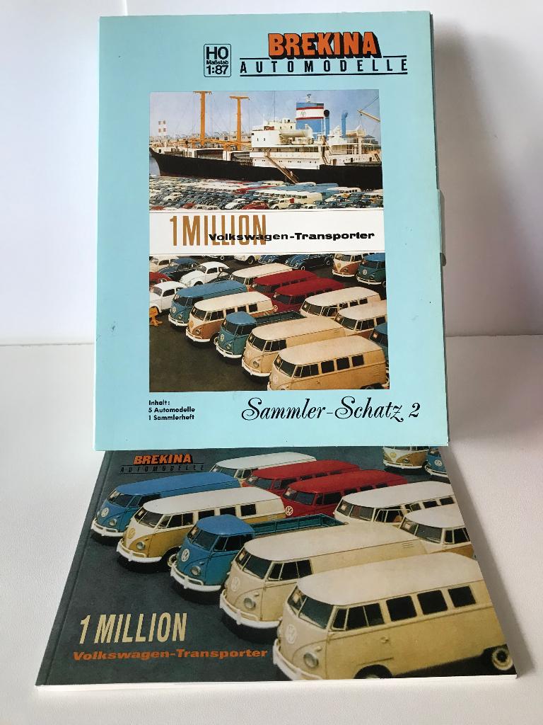 COFFRET / SET - VOLKSWAGEN T1 - TRANSPORT - 1:87, Envoi, Neuf, Bus ou Camion, Brekina