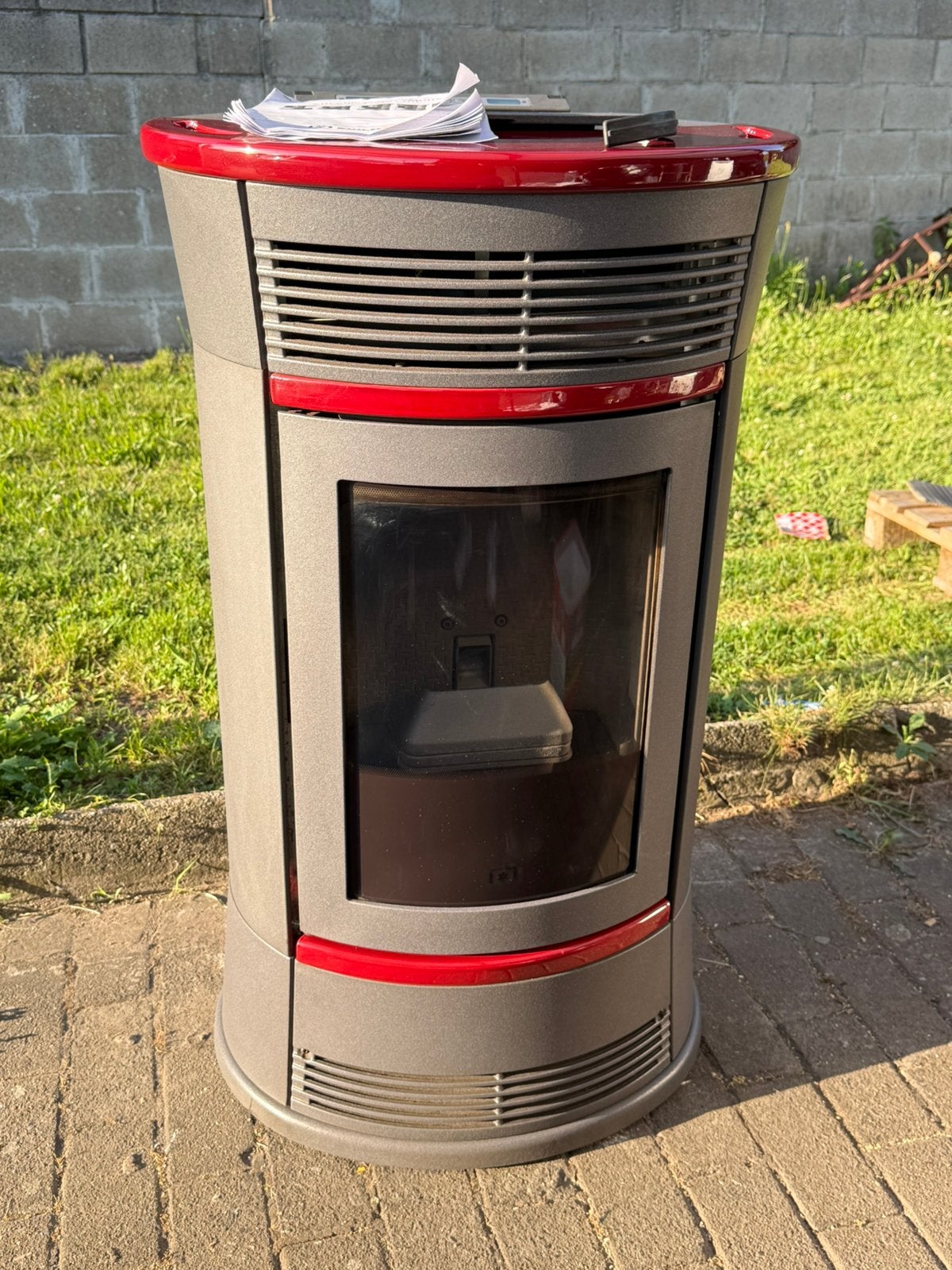 Pelletkachel edilkamin 11kw GRATIS LEVERING !, Huis en Inrichting, Kachels, Ophalen, Elektrisch, Zo goed als nieuw, Pelletkachel