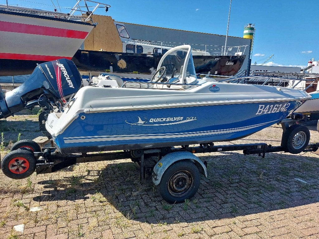 2005 Quicksilver commander 500 met Mercury 60pk ELPT, Watersport en Boten, Ophalen, 60 pk, Gebruikt, 5 m