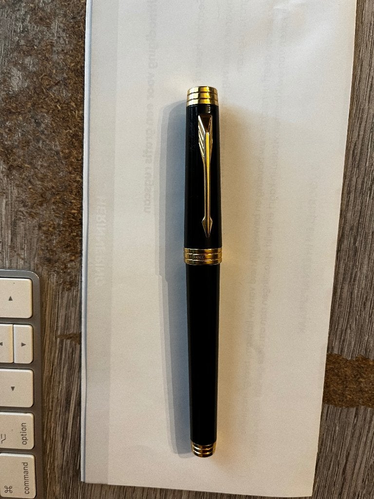 Parker roller pen sample model wordt zelden aangeboden, Verzamelen, Parker, Overige typen, Ophalen of Verzenden, Zo goed als nieuw