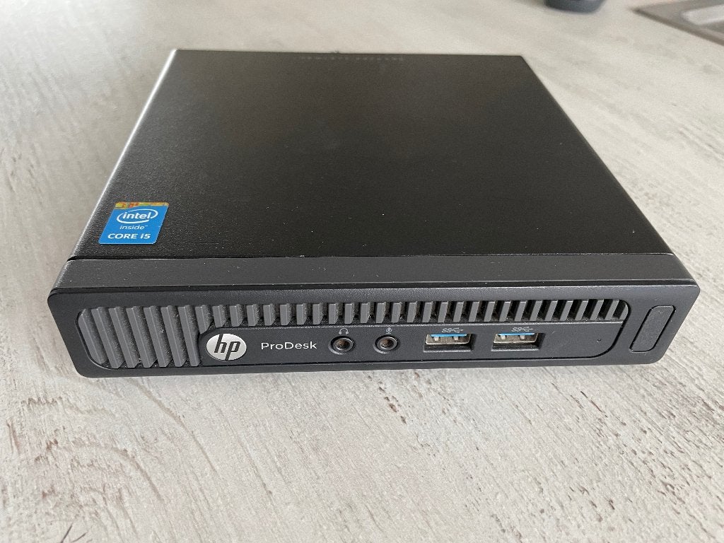 HP Prodesk 400 G1 mini / Intel i5 / 8GB ram / 500GB HDD, Ophalen, Gebruikt, HDD, 2 tot 3 Ghz