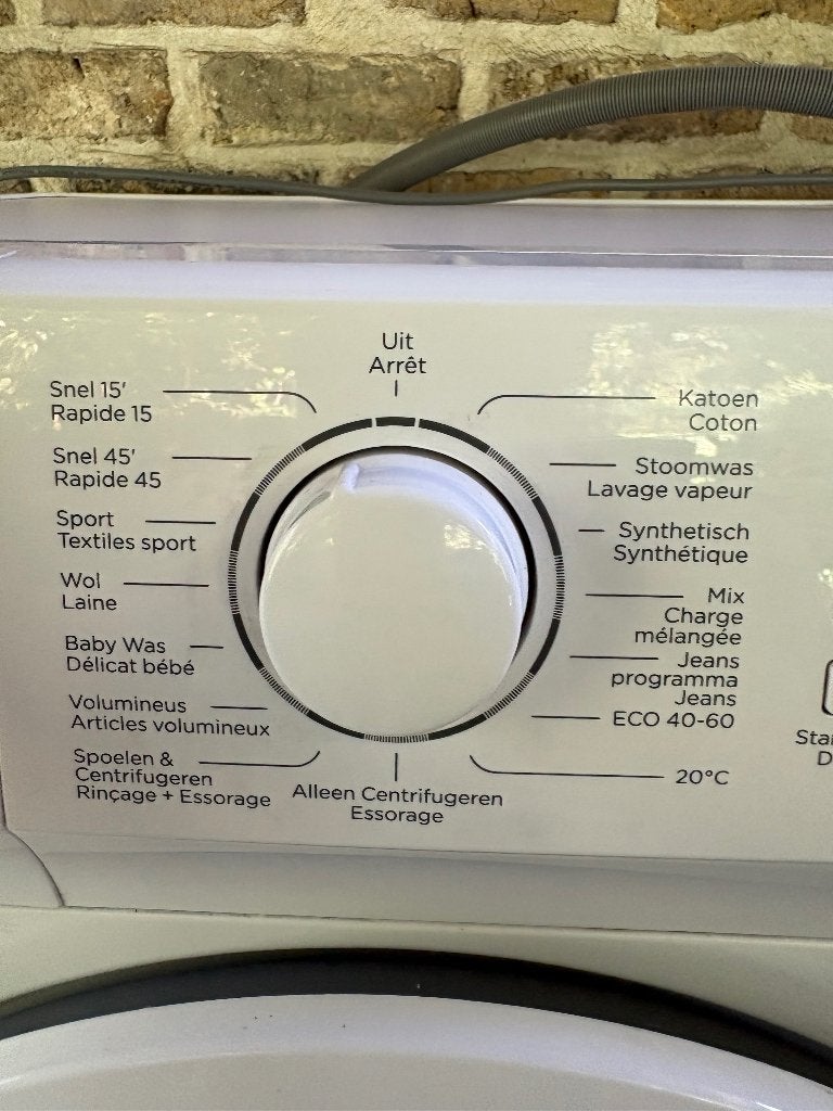 Wasmachine, Elektronische apparatuur, Wasmachines, Ophalen, Minder dan 85 cm, Zo goed als nieuw, Voorlader