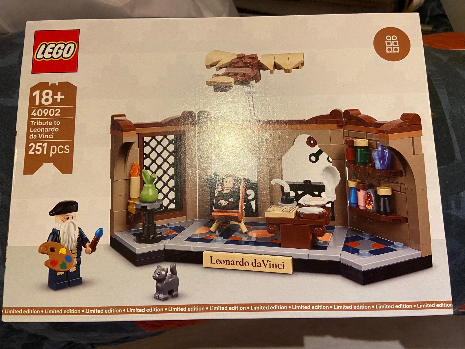 Lego Tribute to Leonardo Da Vince 40902, Lego, Nieuw, Ophalen of Verzenden, Complete set