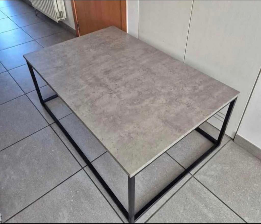 Table basse effet béton, Enlèvement