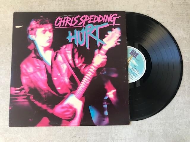 Chris Spedding - Hurt - Vinyl, CD & DVD, Vinyles | Rock, Comme neuf, Pochette photo, Avec pochette intérieure, Pressage original
