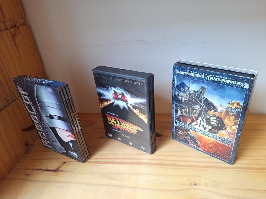 Lot dvd Robocop, retour vers le futur, transformers, Cd's en Dvd's, Dvd's | Science Fiction en Fantasy, Ophalen of Verzenden, Gebruikt