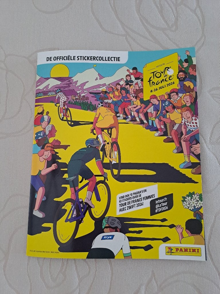 Panini stickers Tour de France 2026, Verzamelen, Overige Verzamelen, Verzenden, Zo goed als nieuw
