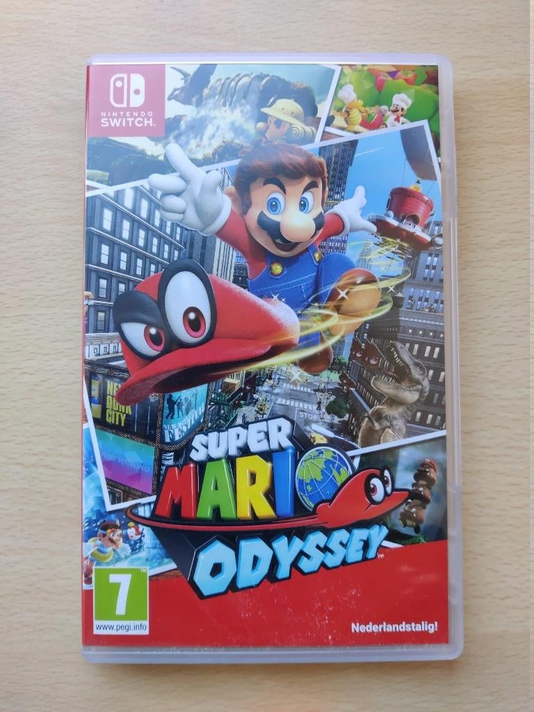 Super Mario Odyssey Nintendo Switch, Games en Spelcomputers, Games | Nintendo Switch, Ophalen of Verzenden, Zo goed als nieuw