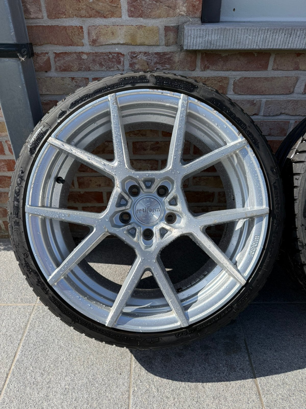 Rotiform kps j8.5 x19 et45, Auto-onderdelen, Ophalen, 18 inch, Gebruikt, Velg(en)