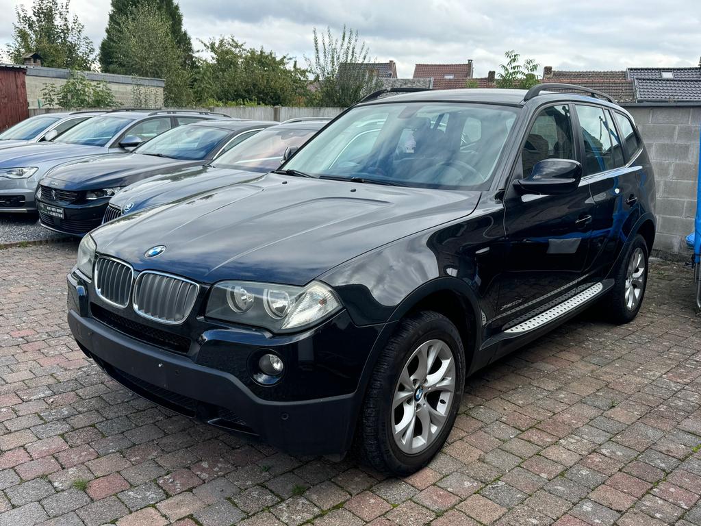 BMW X3 2.0da 4x4, Auto's, Automaat, Euro 5, Zwart, Bedrijf