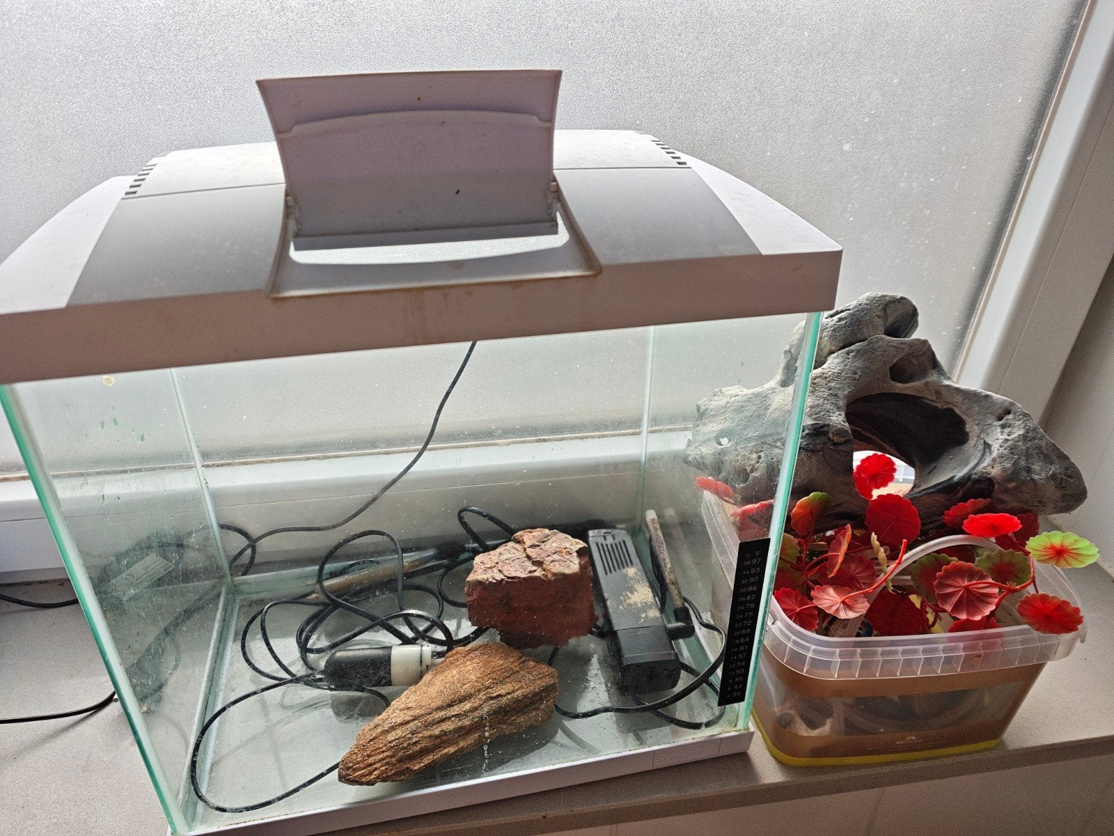 Complete Superfish aquarium 25 litr, Dieren en Toebehoren, Ophalen, Verwarming, Decoratie, Superfish